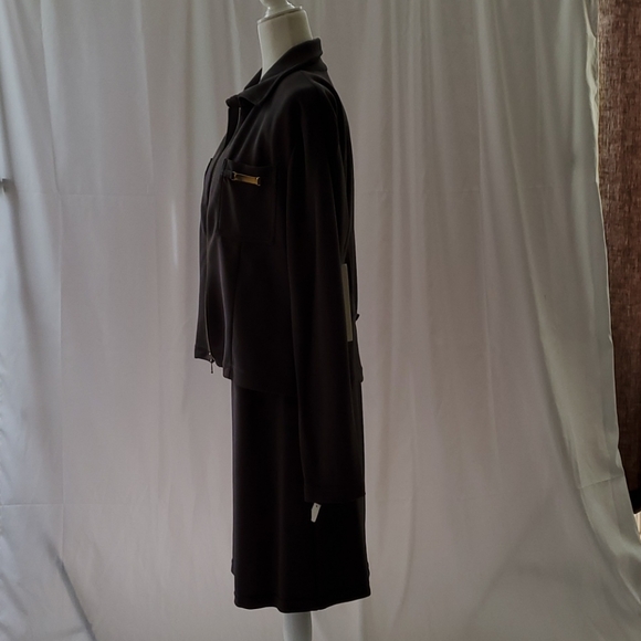 PG COLLECTIONS WOMEN'S COMFORT 2PC DRESS SIZE 14 - Picture 5 of 16